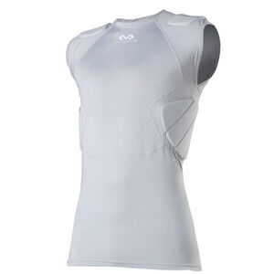 Mcdavid Padded Mens Compression Tank Top Gray Football Rival Integrated NWT sz L